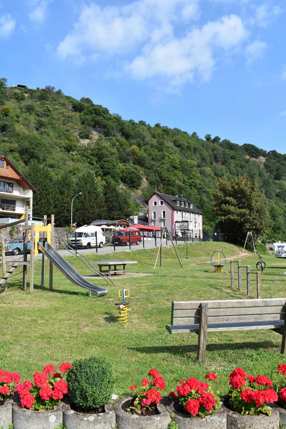 Kinder-Spielplatz auf dem Campingplatz Loreleyblick